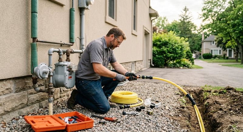 Water Line Installation Service