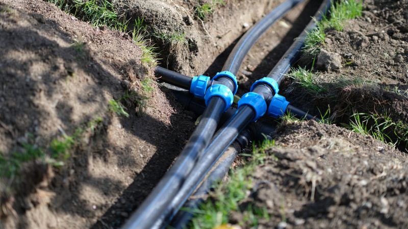 Products For Plumbing Line Installations in use